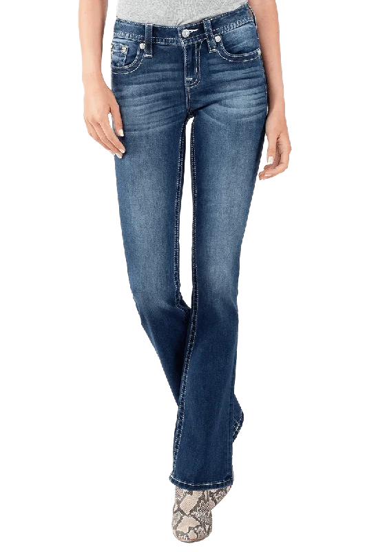 Miss Me Women's Dreamland Bootcut Jeans