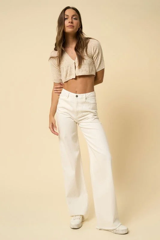 Insane Gene High Rise Wide Leg Jeans