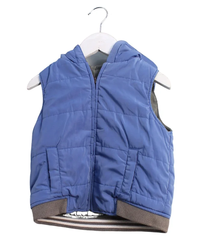 Jacadi Reversible Puffer Vest 3T (96cm) Women's cotton jackets