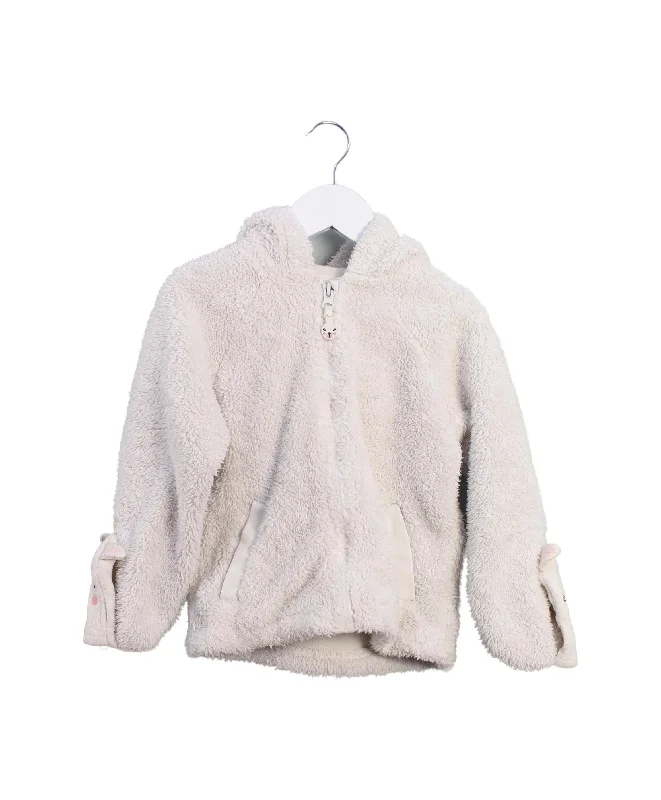 Sergent Major Faux Fur Lightweight Jacket 4T - 5T Women's hooded jackets