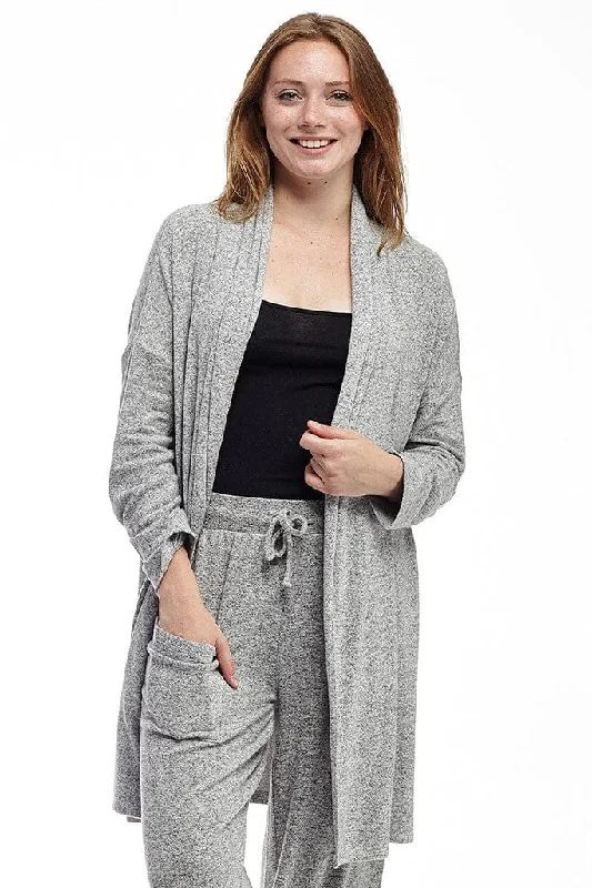 La Cera Wrap Jacket Bamboo pajama sets