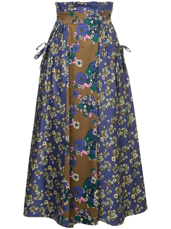 floral panel skirt Party unclassified skirts