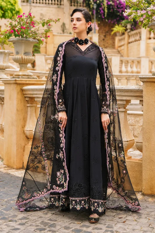 Black Lawn 3PC  Long Maxi Versatile maxi dresses for all occasions