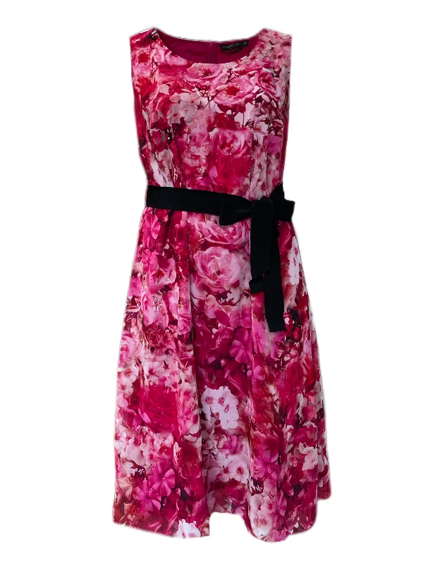 Marina Rinaldi Women's Porpora Dispari Sleeveless Printed Maxi Dress NWT Winter maxi dresses