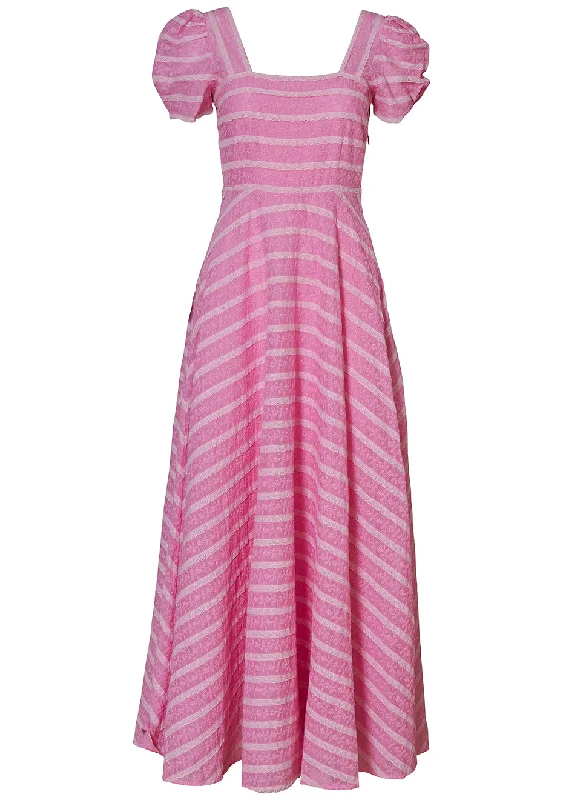 Ryan Maxi Dress Pink Cotton maxi dresses