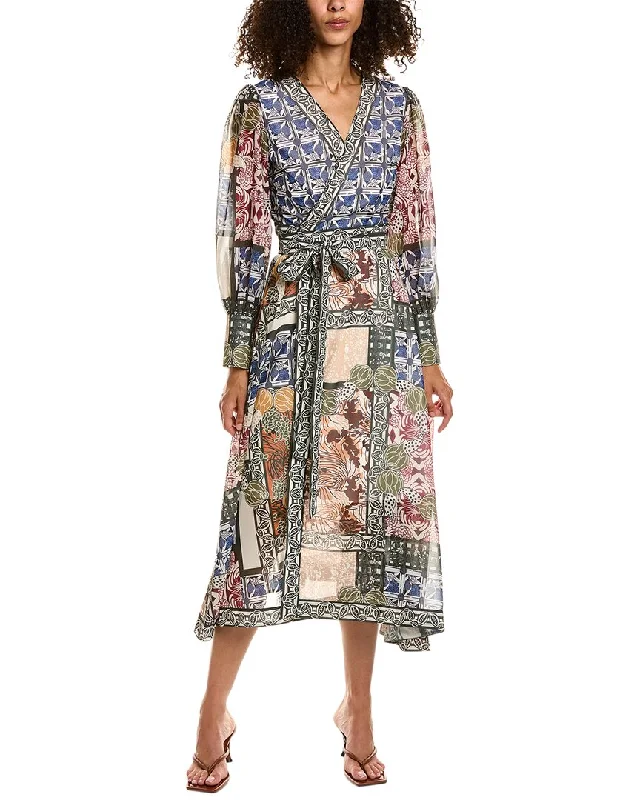 Beulah Printed Wrap Dress Luxury unclassified dresses