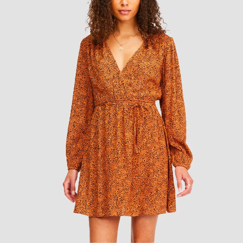 Billabong Spring Romance Dress Toffee - Womens Budget-friendly unclassified dresses