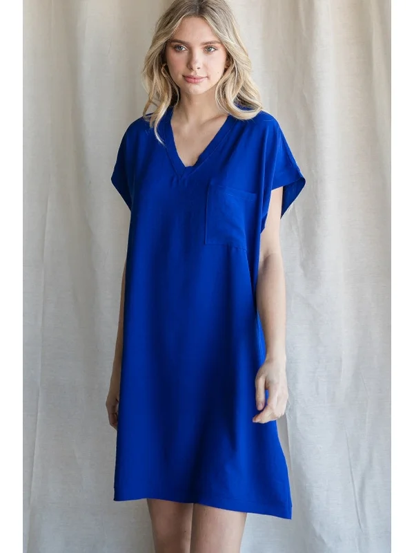 Dally Dress - Royal Blue Bright color unclassified dresses