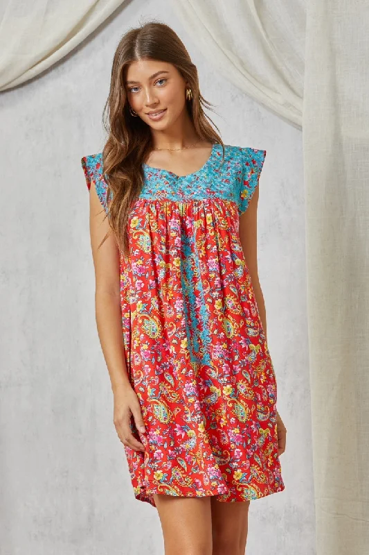 Elaine Chic Embroidered Dress Vacation unclassified dresses