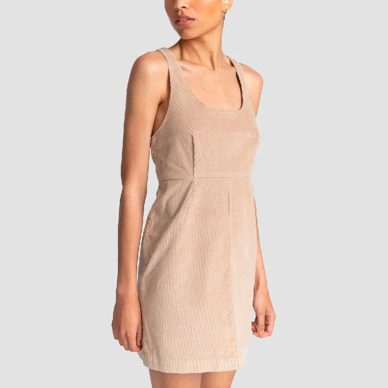 Element Beluga Dress Oxford Tan - Womens Formal unclassified dresses