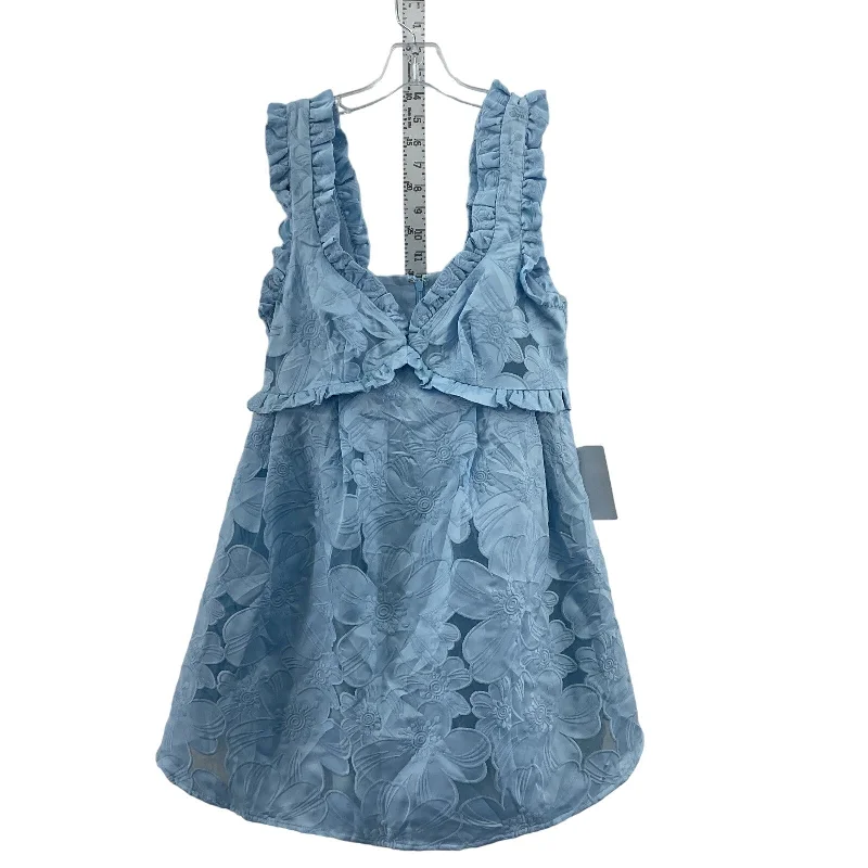 For Love & Lemons Women's Light Blue Embroidered Swing Dress S - New With Tags Best-selling unclassified dresses