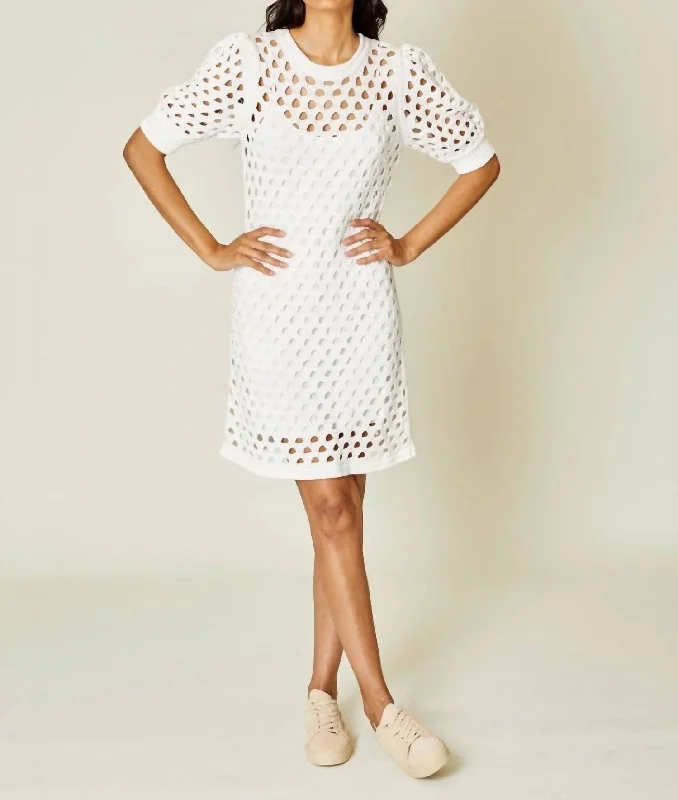 Jordan Dress In White Earthy tone unclassified dresses