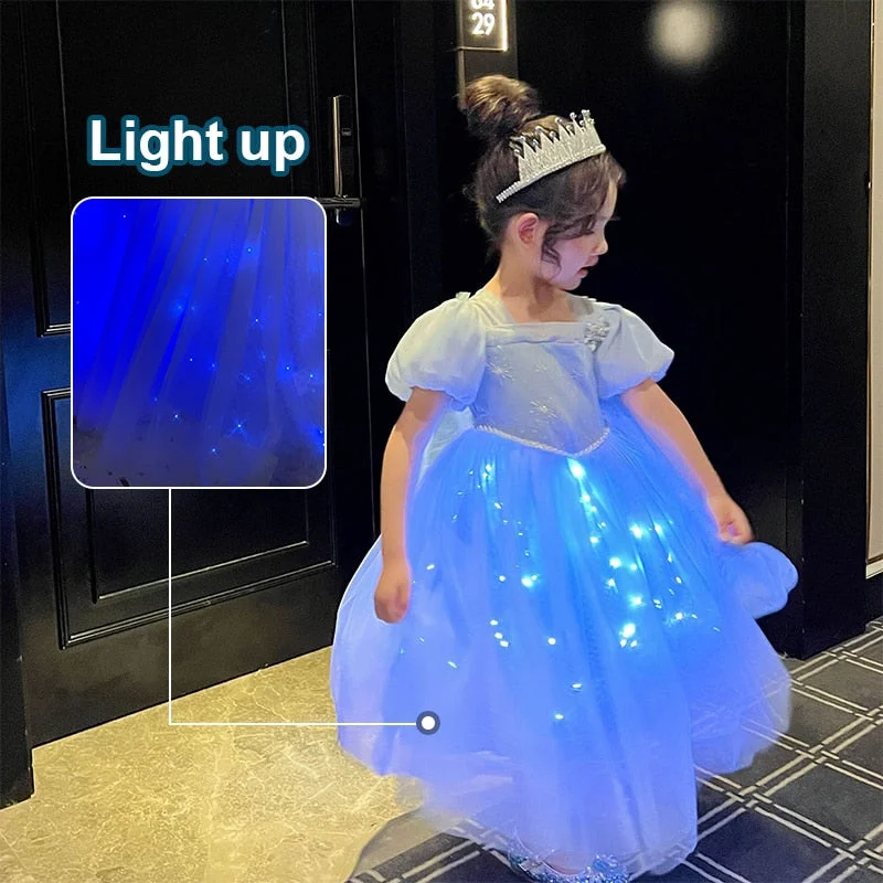 Light Up Princess Dress Soft fabric unclassified dresses