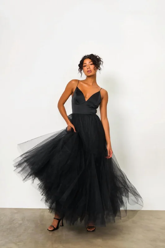 Lucia Dress In Black Discounted unclassified dresses