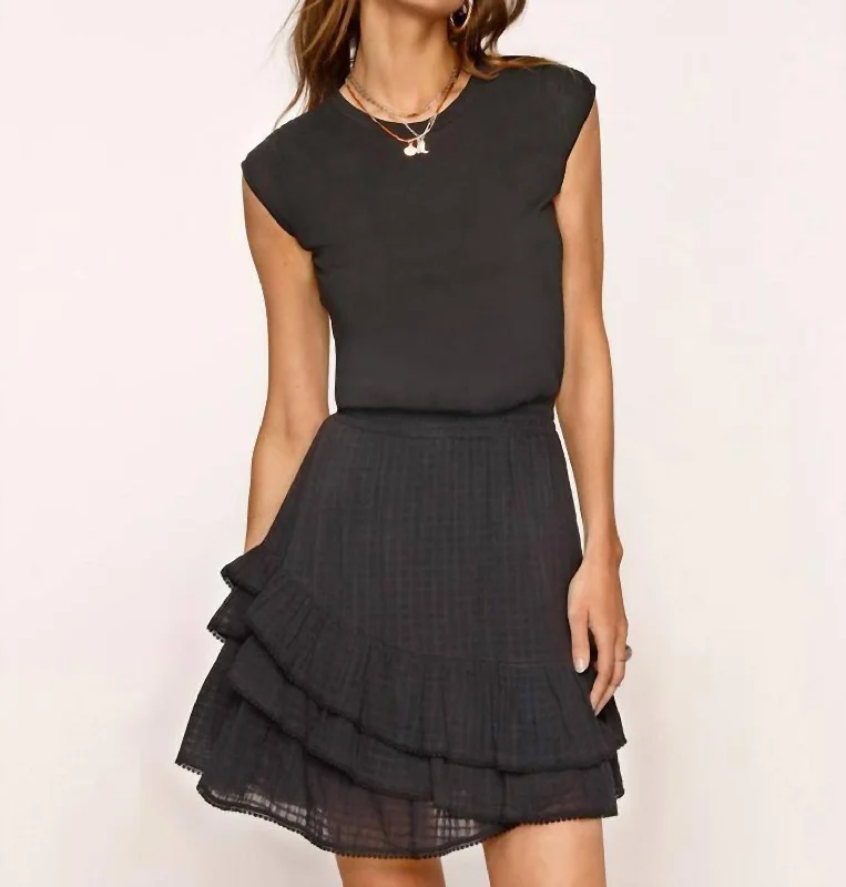 Meina Dress In Black Ruched unclassified dresses