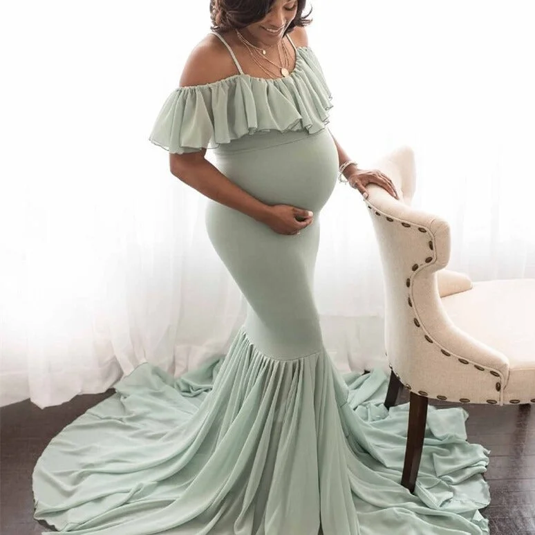 Mermaid Maternity Dress For Photoshoot Corset unclassified dresses