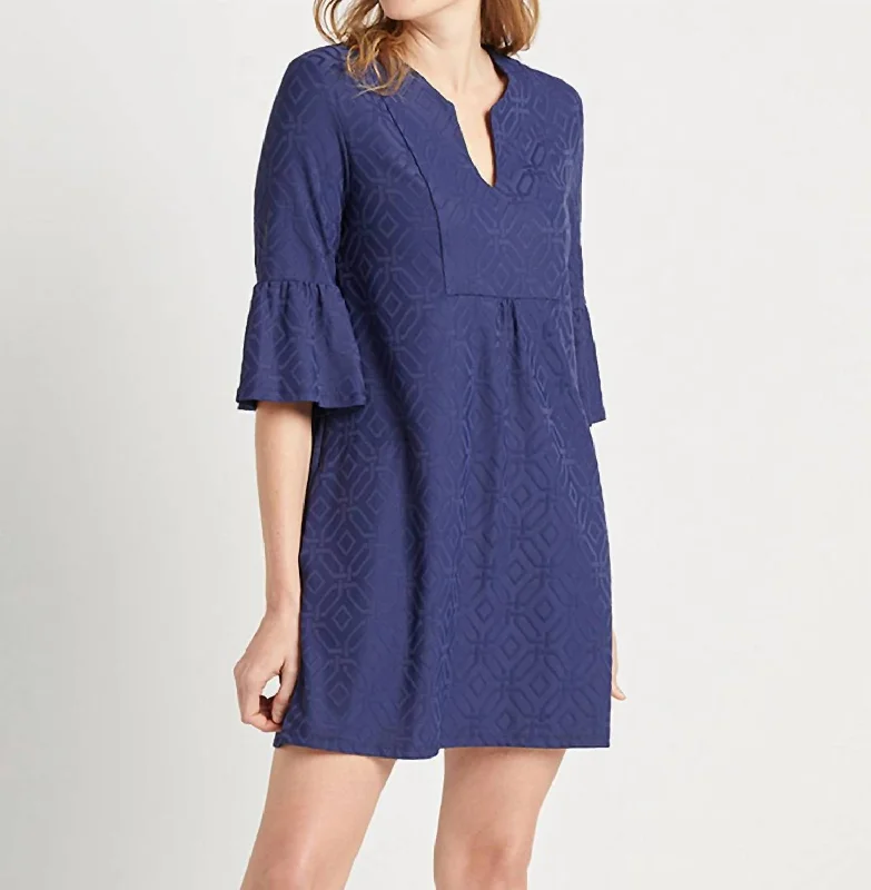 Regina Dress In Navy High-low unclassified dresses