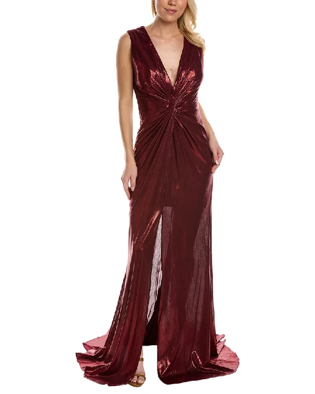 Rene Ruiz Twisted Front Gown Holiday unclassified dresses