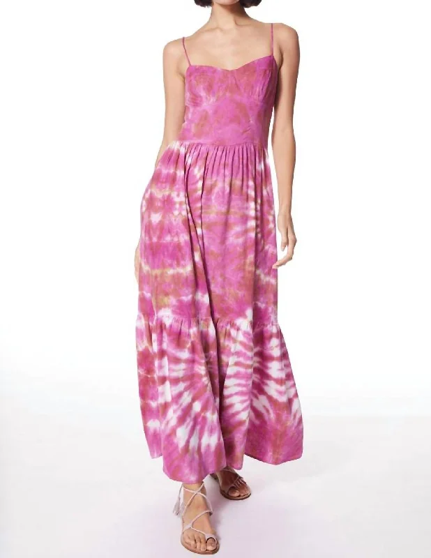 Skipper Sun Dress In Orchid Spin Wash Lace unclassified dresses