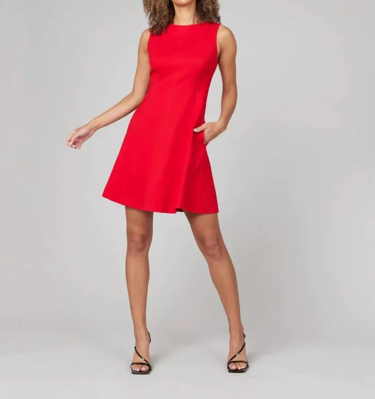 The Perfect Fit And Flare Dress In True Red Festival unclassified dresses