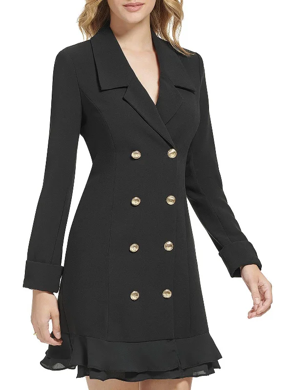 Womens Double-Breasted Blazer Wear to Work Dress Elegant unclassified dresses