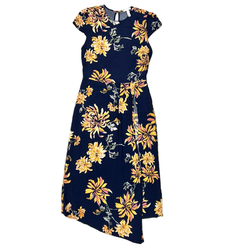 Navy Dress Casual Midi By Leith, Size: S Long Midi Skirt